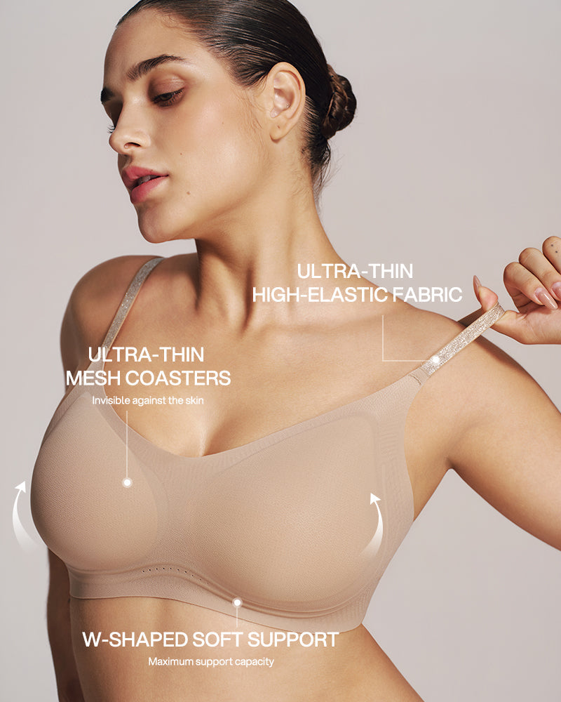 Ultra-Thin Seamless Breathable Comfort Bra