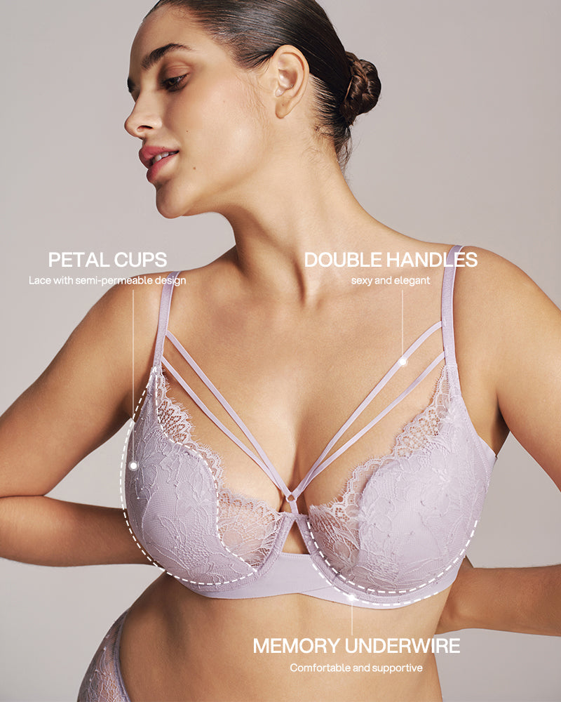 Memory Steel Lace Petal Cup Bra