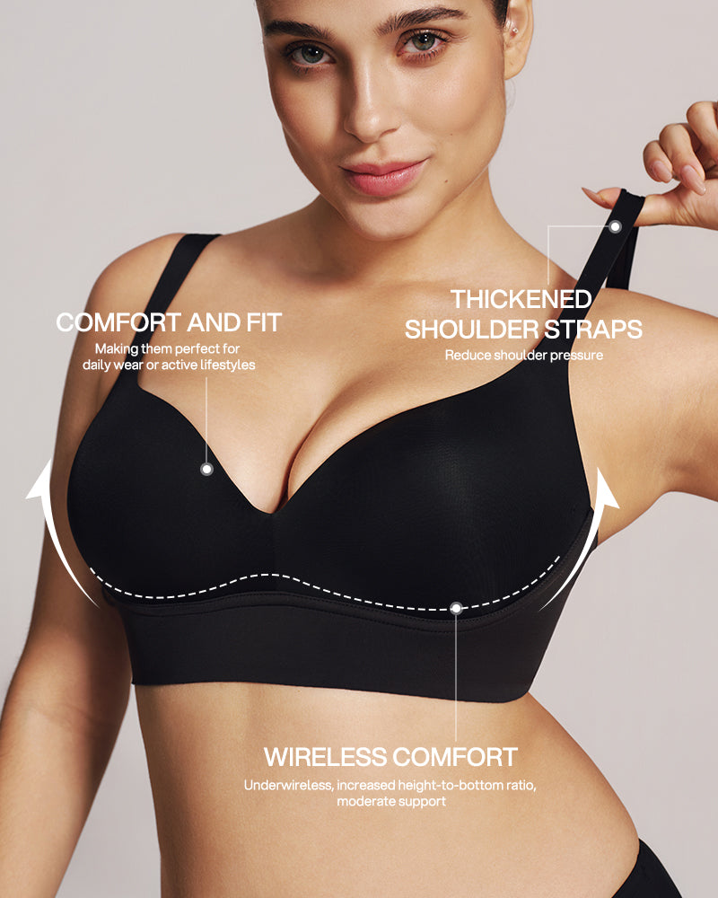 CloudSoft Wireless Shaping Bra