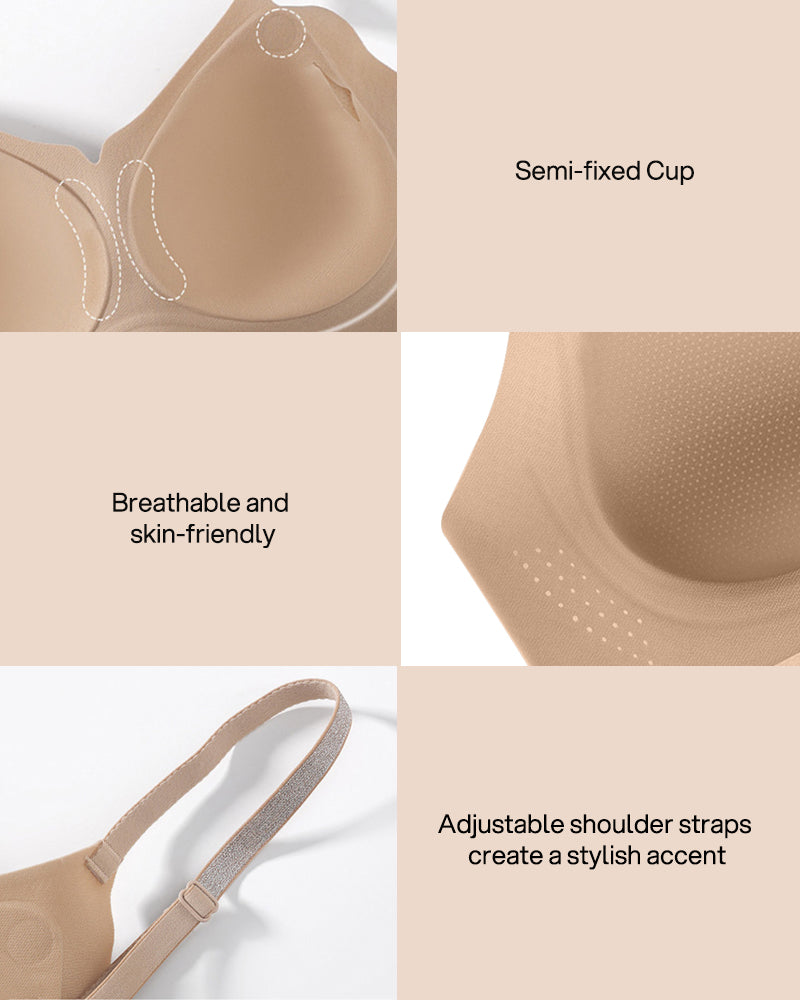 Ultra-Thin Seamless Breathable Comfort Bra